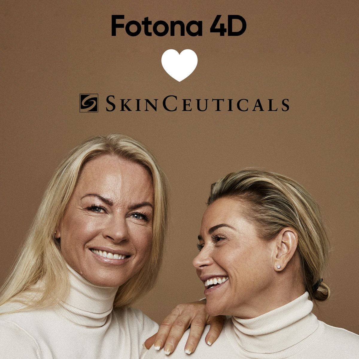 Det redan bästa blev nu ännu bättre – SkinCeuticals till alla våra Fotona-kunder.