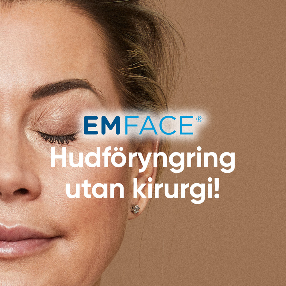 EMFace – en revolutionerande hudföryngring helt utan nålar och kirurgi..